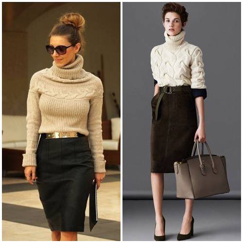 свитер в офис