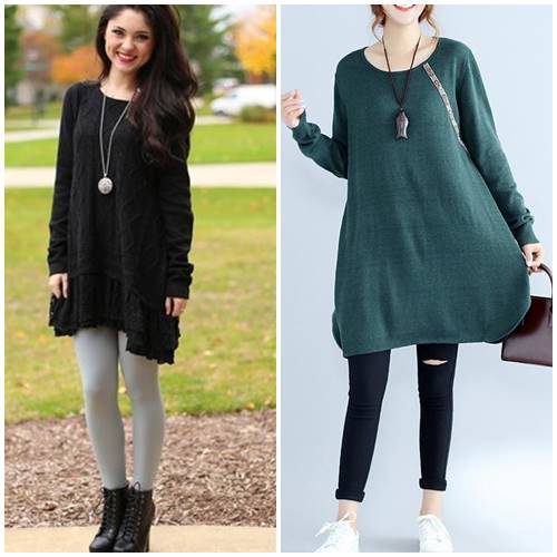 свитер с легинсами