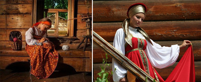 Красный подвенечный наряд – старинный русский обычай