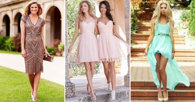 Платье на свадьбу в качестве гостя – какой наряд выбрать, чтобы быть в тренде?
